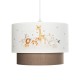 GLOBOSTAR® GIRAFFE 204-0008 Παιδικό Κρεμαστό Φωτιστικό Οροφής με Ντουί 1 x E27 AC 220-240V IP20 - Πολύχρωμο - Μ30 x Π30 x Υ24cm