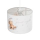GLOBOSTAR® MOON 204-0013 Παιδικό Κρεμαστό Φωτιστικό Οροφής με Ντουί 1 x E27 AC 220-240V IP20 - Πολύχρωμο - Μ28 x Π28 x Υ24cm