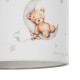 GLOBOSTAR® MOON 204-0013 Παιδικό Κρεμαστό Φωτιστικό Οροφής με Ντουί 1 x E27 AC 220-240V IP20 - Πολύχρωμο - Μ28 x Π28 x Υ24cm