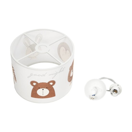 GLOBOSTAR® BEAR 204-0018 Παιδικό Κρεμαστό Φωτιστικό Οροφής με Ντουί 1 x E27 AC 220-240V IP20 - Πολύχρωμο - Μ28 x Π28 x Υ24cm GLOBOSTAR® BEAR 204-0018 Παιδικό Κρεμαστό Φωτιστικό Οροφής με Ντουί 1 x E27 AC 220-240V IP20 - Πολύχρωμο - Μ28 x Π28 x Υ24cm