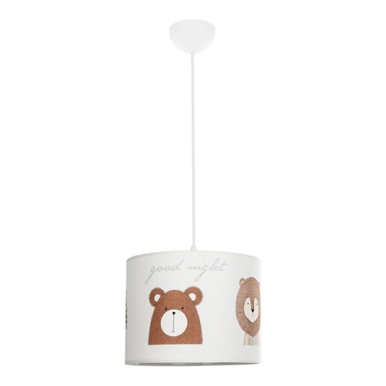 GLOBOSTAR® BEAR 204-0018 Παιδικό Κρεμαστό Φωτιστικό Οροφής με Ντουί 1 x E27 AC 220-240V IP20 - Πολύχρωμο - Μ28 x Π28 x Υ24cm GLOBOSTAR® BEAR 204-0018 Παιδικό Κρεμαστό Φωτιστικό Οροφής με Ντουί 1 x E27 AC 220-240V IP20 - Πολύχρωμο - Μ28 x Π28 x Υ24cm