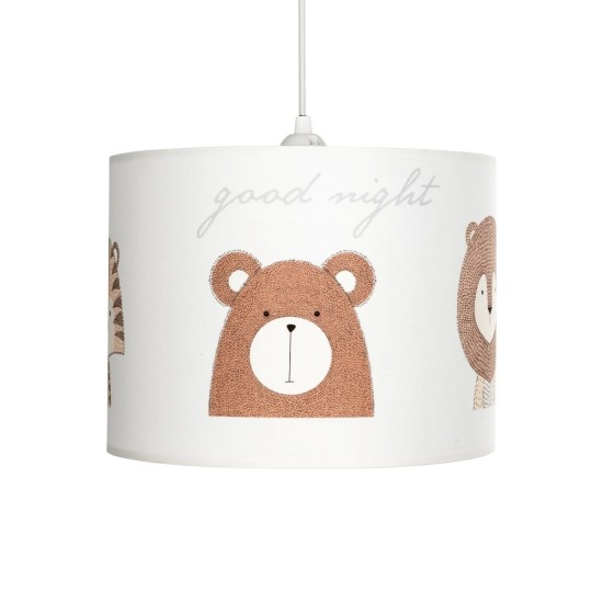 GLOBOSTAR® BEAR 204-0018 Παιδικό Κρεμαστό Φωτιστικό Οροφής με Ντουί 1 x E27 AC 220-240V IP20 - Πολύχρωμο - Μ28 x Π28 x Υ24cm GLOBOSTAR® BEAR 204-0018 Παιδικό Κρεμαστό Φωτιστικό Οροφής με Ντουί 1 x E27 AC 220-240V IP20 - Πολύχρωμο - Μ28 x Π28 x Υ24cm