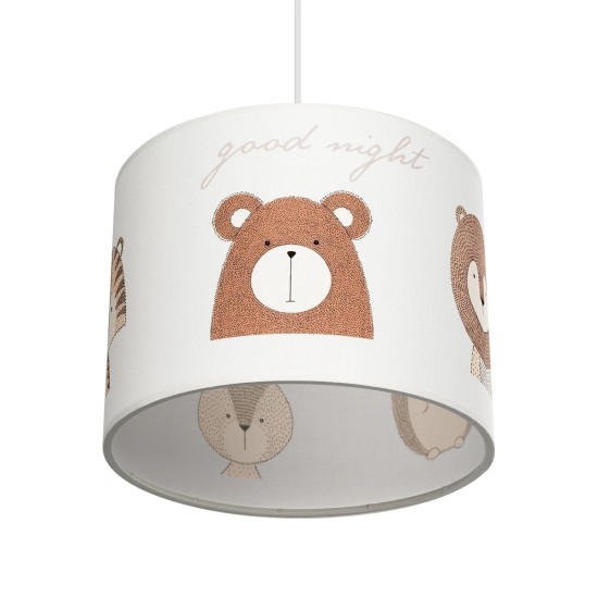 GLOBOSTAR® BEAR 204-0018 Παιδικό Κρεμαστό Φωτιστικό Οροφής με Ντουί 1 x E27 AC 220-240V IP20 - Πολύχρωμο - Μ28 x Π28 x Υ24cm GLOBOSTAR® BEAR 204-0018 Παιδικό Κρεμαστό Φωτιστικό Οροφής με Ντουί 1 x E27 AC 220-240V IP20 - Πολύχρωμο - Μ28 x Π28 x Υ24cm