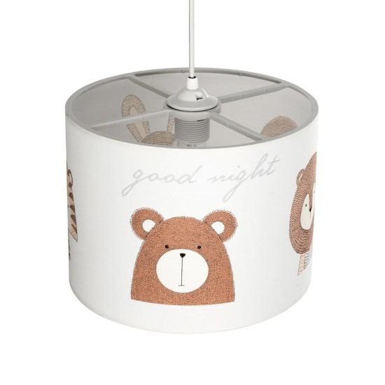 GLOBOSTAR® BEAR 204-0018 Παιδικό Κρεμαστό Φωτιστικό Οροφής με Ντουί 1 x E27 AC 220-240V IP20 - Πολύχρωμο - Μ28 x Π28 x Υ24cm GLOBOSTAR® BEAR 204-0018 Παιδικό Κρεμαστό Φωτιστικό Οροφής με Ντουί 1 x E27 AC 220-240V IP20 - Πολύχρωμο - Μ28 x Π28 x Υ24cm