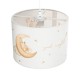GLOBOSTAR® MOON 204-0019 Παιδικό Κρεμαστό Φωτιστικό Οροφής με Ντουί 1 x E27 AC 220-240V IP20 - Πολύχρωμο - Μ28 x Π28 x Υ24cm