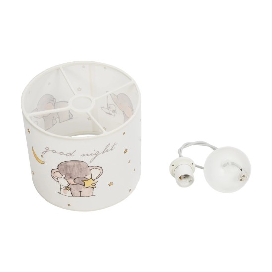 GLOBOSTAR® ELEPHANT 204-0020 Παιδικό Κρεμαστό Φωτιστικό Οροφής με Ντουί 1 x E27 AC 220-240V IP20 - Πολύχρωμο - Μ24 x Π24 x Υ23cm GLOBOSTAR® ELEPHANT 204-0020 Παιδικό Κρεμαστό Φωτιστικό Οροφής με Ντουί 1 x E27 AC 220-240V IP20 - Πολύχρωμο - Μ24 x Π24 x Υ23cm