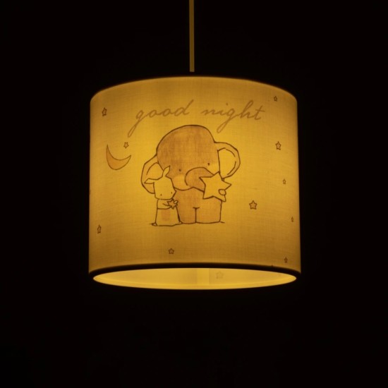 GLOBOSTAR® ELEPHANT 204-0020 Παιδικό Κρεμαστό Φωτιστικό Οροφής με Ντουί 1 x E27 AC 220-240V IP20 - Πολύχρωμο - Μ24 x Π24 x Υ23cm GLOBOSTAR® ELEPHANT 204-0020 Παιδικό Κρεμαστό Φωτιστικό Οροφής με Ντουί 1 x E27 AC 220-240V IP20 - Πολύχρωμο - Μ24 x Π24 x Υ23cm