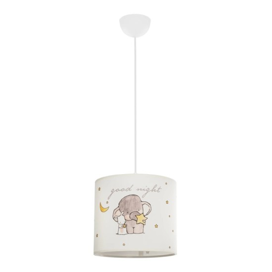 GLOBOSTAR® ELEPHANT 204-0020 Παιδικό Κρεμαστό Φωτιστικό Οροφής με Ντουί 1 x E27 AC 220-240V IP20 - Πολύχρωμο - Μ24 x Π24 x Υ23cm GLOBOSTAR® ELEPHANT 204-0020 Παιδικό Κρεμαστό Φωτιστικό Οροφής με Ντουί 1 x E27 AC 220-240V IP20 - Πολύχρωμο - Μ24 x Π24 x Υ23cm