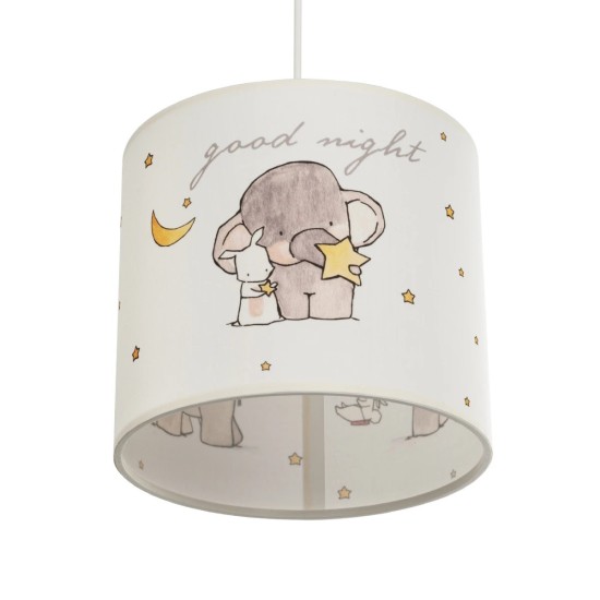 GLOBOSTAR® ELEPHANT 204-0020 Παιδικό Κρεμαστό Φωτιστικό Οροφής με Ντουί 1 x E27 AC 220-240V IP20 - Πολύχρωμο - Μ24 x Π24 x Υ23cm GLOBOSTAR® ELEPHANT 204-0020 Παιδικό Κρεμαστό Φωτιστικό Οροφής με Ντουί 1 x E27 AC 220-240V IP20 - Πολύχρωμο - Μ24 x Π24 x Υ23cm