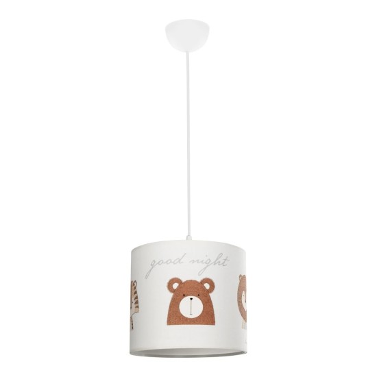 GLOBOSTAR® BEAR 204-0021 Παιδικό Κρεμαστό Φωτιστικό Οροφής με Ντουί 1 x E27 AC 220-240V IP20 - Πολύχρωμο - Μ24 x Π24 x Υ23cm GLOBOSTAR® BEAR 204-0021 Παιδικό Κρεμαστό Φωτιστικό Οροφής με Ντουί 1 x E27 AC 220-240V IP20 - Πολύχρωμο - Μ24 x Π24 x Υ23cm