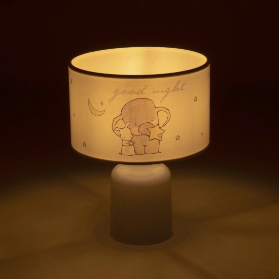 GLOBOSTAR® ELEPHANT 204-0025 Παιδικό Επιτραπέζιο Φωτιστικό Πορτατίφ με Ντουί 1 x E27 AC 220-240V IP20 - Πολύχρωμο - Μ24 x Π24 x Υ32cm GLOBOSTAR® ELEPHANT 204-0025 Παιδικό Επιτραπέζιο Φωτιστικό Πορτατίφ με Ντουί 1 x E27 AC 220-240V IP20 - Πολύχρωμο - Μ24 x Π24 x Υ32cm