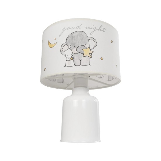 GLOBOSTAR® ELEPHANT 204-0025 Παιδικό Επιτραπέζιο Φωτιστικό Πορτατίφ με Ντουί 1 x E27 AC 220-240V IP20 - Πολύχρωμο - Μ24 x Π24 x Υ32cm GLOBOSTAR® ELEPHANT 204-0025 Παιδικό Επιτραπέζιο Φωτιστικό Πορτατίφ με Ντουί 1 x E27 AC 220-240V IP20 - Πολύχρωμο - Μ24 x Π24 x Υ32cm