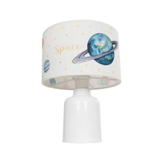 GLOBOSTAR® SATURN 204-0030 Παιδικό Επιτραπέζιο Φωτιστικό Πορτατίφ με Ντουί 1 x E27 AC 220-240V IP20 - Πολύχρωμο - Μ24 x Π24 x Υ32cm GLOBOSTAR® SATURN 204-0030 Παιδικό Επιτραπέζιο Φωτιστικό Πορτατίφ με Ντουί 1 x E27 AC 220-240V IP20 - Πολύχρωμο - Μ24 x Π24 x Υ32cm