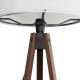 GLOBOSTAR® SAGA 204-0032 Μοντέρνο Επιδαπέδιο Φωτιστικό με Ντουί 1 x E27 AC 220-240V IP20 - Καφέ & Λευκό - Μ38 x Π38 x Υ140cm GLOBOSTAR® SAGA 204-0032 Μοντέρνο Επιδαπέδιο Φωτιστικό με Ντουί 1 x E27 AC 220-240V IP20 - Καφέ & Λευκό - Μ38 x Π38 x Υ140cm