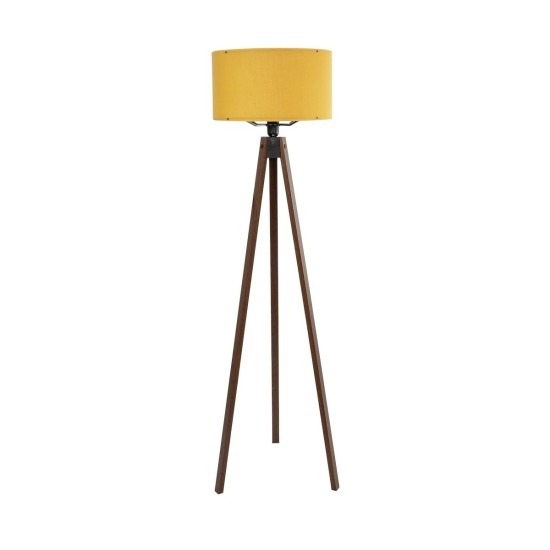 GLOBOSTAR® SAGA 204-0033 Μοντέρνο Επιδαπέδιο Φωτιστικό με Ντουί 1 x E27 AC 220-240V IP20 - Καφέ & Κίτρινο - Μ38 x Π38 x Υ140cm GLOBOSTAR® SAGA 204-0033 Μοντέρνο Επιδαπέδιο Φωτιστικό με Ντουί 1 x E27 AC 220-240V IP20 - Καφέ & Κίτρινο - Μ38 x Π38 x Υ140cm