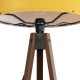 GLOBOSTAR® SAGA 204-0033 Μοντέρνο Επιδαπέδιο Φωτιστικό με Ντουί 1 x E27 AC 220-240V IP20 - Καφέ & Κίτρινο - Μ38 x Π38 x Υ140cm GLOBOSTAR® SAGA 204-0033 Μοντέρνο Επιδαπέδιο Φωτιστικό με Ντουί 1 x E27 AC 220-240V IP20 - Καφέ & Κίτρινο - Μ38 x Π38 x Υ140cm