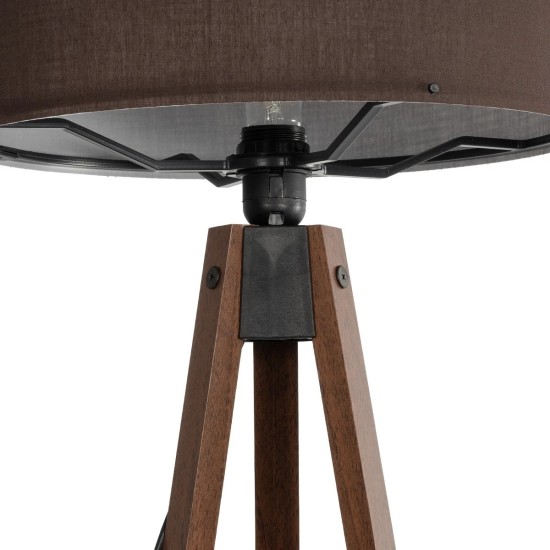 GLOBOSTAR® SAGA 204-0034 Μοντέρνο Επιδαπέδιο Φωτιστικό με Ντουί 1 x E27 AC 220-240V IP20 - Καφέ - Μ38 x Π38 x Υ140cm GLOBOSTAR® SAGA 204-0034 Μοντέρνο Επιδαπέδιο Φωτιστικό με Ντουί 1 x E27 AC 220-240V IP20 - Καφέ - Μ38 x Π38 x Υ140cm
