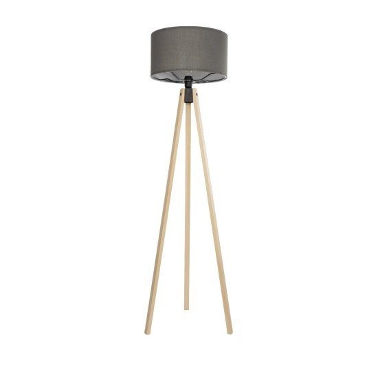 GLOBOSTAR® SAGA 204-0044 Μοντέρνο Επιδαπέδιο Φωτιστικό με Ντουί 1 x E27 AC 220-240V IP20 - Μπεζ & Γκρι - Μ38 x Π38 x Υ140cm GLOBOSTAR® SAGA 204-0044 Μοντέρνο Επιδαπέδιο Φωτιστικό με Ντουί 1 x E27 AC 220-240V IP20 - Μπεζ & Γκρι - Μ38 x Π38 x Υ140cm