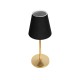 GLOBOSTAR® GLOSSY 204-0056 Μοντέρνο Επιτραπέζιο Φωτιστικό Πορτατίφ με Ντουί 1 x E14 AC 220-240V IP20 - Χρυσό & Μαύρο - Μ14 x Π14 x Υ36cm GLOBOSTAR® GLOSSY 204-0056 Μοντέρνο Επιτραπέζιο Φωτιστικό Πορτατίφ με Ντουί 1 x E14 AC 220-240V IP20 - Χρυσό & Μαύρο - Μ14 x Π14 x Υ36cm
