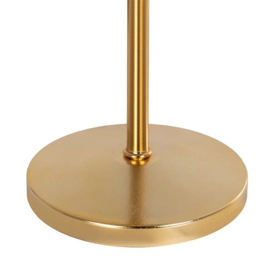 GLOBOSTAR® GLOSSY 204-0056 Μοντέρνο Επιτραπέζιο Φωτιστικό Πορτατίφ με Ντουί 1 x E14 AC 220-240V IP20 - Χρυσό & Μαύρο - Μ14 x Π14 x Υ36cm GLOBOSTAR® GLOSSY 204-0056 Μοντέρνο Επιτραπέζιο Φωτιστικό Πορτατίφ με Ντουί 1 x E14 AC 220-240V IP20 - Χρυσό & Μαύρο - Μ14 x Π14 x Υ36cm