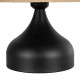 GLOBOSTAR® PYRAMID 204-0057 Μοντέρνο Επιτραπέζιο Φωτιστικό Πορτατίφ με Ντουί 1 x E27 AC 220-240V IP20 - Μαύρο & Μπεζ - Μ22 x Π22 x Υ30cm GLOBOSTAR® PYRAMID 204-0057 Μοντέρνο Επιτραπέζιο Φωτιστικό Πορτατίφ με Ντουί 1 x E27 AC 220-240V IP20 - Μαύρο & Μπεζ - Μ22 x Π22 x Υ30cm
