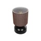 GLOBOSTAR® RUBIK 204-0060 Μοντέρνο Επιτραπέζιο Φωτιστικό Πορτατίφ με Ντουί 1 x E27 AC 220-240V IP20 - Μαύρο & Καφέ - Μ18 x Π18 x Υ30cm GLOBOSTAR® RUBIK 204-0060 Μοντέρνο Επιτραπέζιο Φωτιστικό Πορτατίφ με Ντουί 1 x E27 AC 220-240V IP20 - Μαύρο & Καφέ - Μ18 x Π18 x Υ30cm
