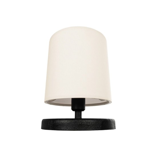 GLOBOSTAR® MINNIE 204-0062 Μοντέρνο Επιτραπέζιο Φωτιστικό Πορτατίφ με Ντουί 1 x E14 AC 220-240V IP20 - Μαύρο & Μπεζ - Μ15 x Π15 x Υ21cm GLOBOSTAR® MINNIE 204-0062 Μοντέρνο Επιτραπέζιο Φωτιστικό Πορτατίφ με Ντουί 1 x E14 AC 220-240V IP20 - Μαύρο & Μπεζ - Μ15 x Π15 x Υ21cm