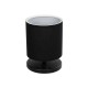 GLOBOSTAR® MINNIE 204-0063 Μοντέρνο Επιτραπέζιο Φωτιστικό Πορτατίφ με Ντουί 1 x E14 AC 220-240V IP20 - Μαύρο - Μ15 x Π15 x Υ21cm