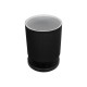 GLOBOSTAR® MINNIE 204-0063 Μοντέρνο Επιτραπέζιο Φωτιστικό Πορτατίφ με Ντουί 1 x E14 AC 220-240V IP20 - Μαύρο - Μ15 x Π15 x Υ21cm