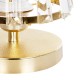 GLOBOSTAR® GLASSY 204-0064 Μοντέρνο Επιτραπέζιο Φωτιστικό Πορτατίφ με Ντουί 1 x E27 AC 220-240V IP20 - Χρυσό & Διάφανο - Μ18 x Π180 x Υ22cm GLOBOSTAR® GLASSY 204-0064 Μοντέρνο Επιτραπέζιο Φωτιστικό Πορτατίφ με Ντουί 1 x E27 AC 220-240V IP20 - Χρυσό & Διάφανο - Μ18 x Π180 x Υ22cm