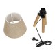 GLOBOSTAR® CAP 204-0067 Μοντέρνο Επιτραπέζιο Φωτιστικό Πορτατίφ με Ντουί 1 x E27 AC 220-240V IP20 - Καφέ & Μπεζ - Μ22 x Π22 x Υ33cm GLOBOSTAR® CAP 204-0067 Μοντέρνο Επιτραπέζιο Φωτιστικό Πορτατίφ με Ντουί 1 x E27 AC 220-240V IP20 - Καφέ & Μπεζ - Μ22 x Π22 x Υ33cm