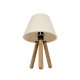 GLOBOSTAR® CAP 204-0069 Μοντέρνο Επιτραπέζιο Φωτιστικό Πορτατίφ με Ντουί 1 x E27 AC 220-240V IP20 - Καφέ & Λευκό - Μ22 x Π22 x Υ33cm GLOBOSTAR® CAP 204-0069 Μοντέρνο Επιτραπέζιο Φωτιστικό Πορτατίφ με Ντουί 1 x E27 AC 220-240V IP20 - Καφέ & Λευκό - Μ22 x Π22 x Υ33cm