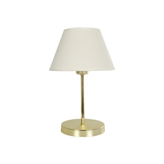 GLOBOSTAR® GLOSSY 204-0071 Μοντέρνο Επιτραπέζιο Φωτιστικό Πορτατίφ με Ντουί 1 x E27 AC 220-240V IP20 - Χρυσό & Λευκό - Μ22 x Π22 x Υ34cm GLOBOSTAR® GLOSSY 204-0071 Μοντέρνο Επιτραπέζιο Φωτιστικό Πορτατίφ με Ντουί 1 x E27 AC 220-240V IP20 - Χρυσό & Λευκό - Μ22 x Π22 x Υ34cm