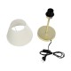 GLOBOSTAR® GLOSSY 204-0071 Μοντέρνο Επιτραπέζιο Φωτιστικό Πορτατίφ με Ντουί 1 x E27 AC 220-240V IP20 - Χρυσό & Λευκό - Μ22 x Π22 x Υ34cm GLOBOSTAR® GLOSSY 204-0071 Μοντέρνο Επιτραπέζιο Φωτιστικό Πορτατίφ με Ντουί 1 x E27 AC 220-240V IP20 - Χρυσό & Λευκό - Μ22 x Π22 x Υ34cm