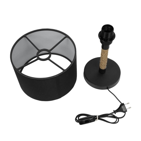 GLOBOSTAR® STRING 204-0072 Μοντέρνο Επιτραπέζιο Φωτιστικό Πορτατίφ με Ντουί 1 x E27 AC 220-240V IP20 - Μαύρο & Μπεζ - Μ24 x Π24 x Υ37cm GLOBOSTAR® STRING 204-0072 Μοντέρνο Επιτραπέζιο Φωτιστικό Πορτατίφ με Ντουί 1 x E27 AC 220-240V IP20 - Μαύρο & Μπεζ - Μ24 x Π24 x Υ37cm