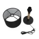 GLOBOSTAR® STRING 204-0072 Μοντέρνο Επιτραπέζιο Φωτιστικό Πορτατίφ με Ντουί 1 x E27 AC 220-240V IP20 - Μαύρο & Μπεζ - Μ24 x Π24 x Υ37cm GLOBOSTAR® STRING 204-0072 Μοντέρνο Επιτραπέζιο Φωτιστικό Πορτατίφ με Ντουί 1 x E27 AC 220-240V IP20 - Μαύρο & Μπεζ - Μ24 x Π24 x Υ37cm