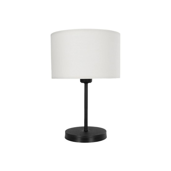 GLOBOSTAR® LARA 204-0075 Μοντέρνο Επιτραπέζιο Φωτιστικό Πορτατίφ με Ντουί 1 x E27 AC 220-240V IP20 - Μαύρο & Μπεζ - Μ24 x Π24 x Υ36cm GLOBOSTAR® LARA 204-0075 Μοντέρνο Επιτραπέζιο Φωτιστικό Πορτατίφ με Ντουί 1 x E27 AC 220-240V IP20 - Μαύρο & Μπεζ - Μ24 x Π24 x Υ36cm