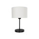 GLOBOSTAR® LARA 204-0075 Μοντέρνο Επιτραπέζιο Φωτιστικό Πορτατίφ με Ντουί 1 x E27 AC 220-240V IP20 - Μαύρο & Μπεζ - Μ24 x Π24 x Υ36cm GLOBOSTAR® LARA 204-0075 Μοντέρνο Επιτραπέζιο Φωτιστικό Πορτατίφ με Ντουί 1 x E27 AC 220-240V IP20 - Μαύρο & Μπεζ - Μ24 x Π24 x Υ36cm
