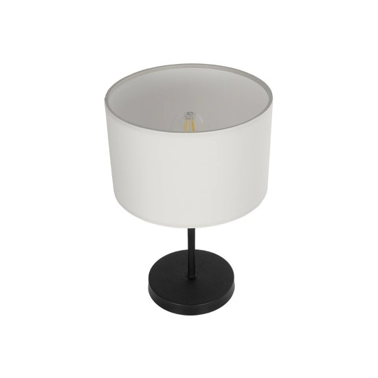 GLOBOSTAR® LARA 204-0075 Μοντέρνο Επιτραπέζιο Φωτιστικό Πορτατίφ με Ντουί 1 x E27 AC 220-240V IP20 - Μαύρο & Μπεζ - Μ24 x Π24 x Υ36cm GLOBOSTAR® LARA 204-0075 Μοντέρνο Επιτραπέζιο Φωτιστικό Πορτατίφ με Ντουί 1 x E27 AC 220-240V IP20 - Μαύρο & Μπεζ - Μ24 x Π24 x Υ36cm