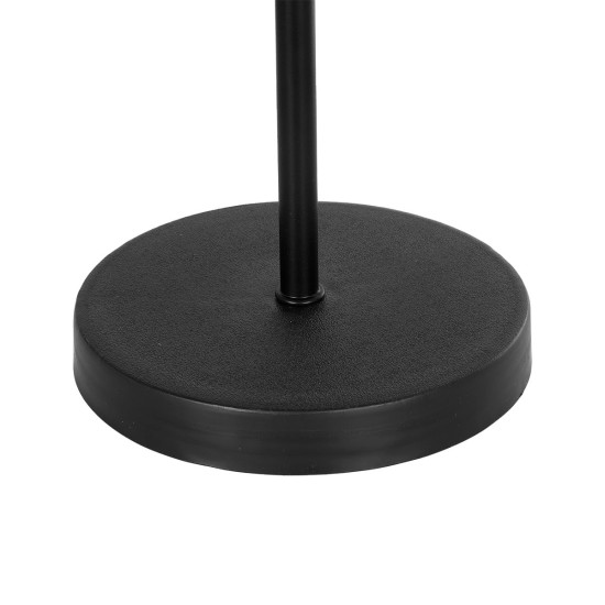 GLOBOSTAR® LARA 204-0076 Μοντέρνο Επιτραπέζιο Φωτιστικό Πορτατίφ με Ντουί 1 x E27 AC 220-240V IP20 - Μαύρο - Μ24 x Π24 x Υ36cm GLOBOSTAR® LARA 204-0076 Μοντέρνο Επιτραπέζιο Φωτιστικό Πορτατίφ με Ντουί 1 x E27 AC 220-240V IP20 - Μαύρο - Μ24 x Π24 x Υ36cm