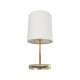 GLOBOSTAR® GLOSSY 204-0078 Μοντέρνο Επιτραπέζιο Φωτιστικό Πορτατίφ με Ντουί 1 x E27 AC 220-240V IP20 - Χρυσό & Μπεζ - Μ19 x Π19 x Υ38cm GLOBOSTAR® GLOSSY 204-0078 Μοντέρνο Επιτραπέζιο Φωτιστικό Πορτατίφ με Ντουί 1 x E27 AC 220-240V IP20 - Χρυσό & Μπεζ - Μ19 x Π19 x Υ38cm