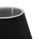 GLOBOSTAR® CIA 204-0081 Μοντέρνο Επιτραπέζιο Φωτιστικό Πορτατίφ με Ντουί 1 x E27 AC 220-240V IP20 - Λευκό & Μαύρο - Μ23 x Π23 x Υ31,5cm