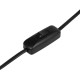 GLOBOSTAR® DIAMOND 204-0083 Μοντέρνο Επιτραπέζιο Φωτιστικό Πορτατίφ με Ντουί 1 x E27 AC 220-240V IP20 - Μαύρο - Μ24,5 x Π24,5 x Υ40cm GLOBOSTAR® DIAMOND 204-0083 Μοντέρνο Επιτραπέζιο Φωτιστικό Πορτατίφ με Ντουί 1 x E27 AC 220-240V IP20 - Μαύρο - Μ24,5 x Π24,5 x Υ40cm