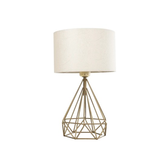 GLOBOSTAR® DIAMOND 204-0084 Μοντέρνο Επιτραπέζιο Φωτιστικό Πορτατίφ με Ντουί 1 x E27 AC 220-240V IP20 - Χρυσό & Μπεζ - Μ24,5 x Π24,5 x Υ40cm GLOBOSTAR® DIAMOND 204-0084 Μοντέρνο Επιτραπέζιο Φωτιστικό Πορτατίφ με Ντουί 1 x E27 AC 220-240V IP20 - Χρυσό & Μπεζ - Μ24,5 x Π24,5 x Υ40cm