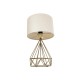 GLOBOSTAR® DIAMOND 204-0084 Μοντέρνο Επιτραπέζιο Φωτιστικό Πορτατίφ με Ντουί 1 x E27 AC 220-240V IP20 - Χρυσό & Μπεζ - Μ24,5 x Π24,5 x Υ40cm GLOBOSTAR® DIAMOND 204-0084 Μοντέρνο Επιτραπέζιο Φωτιστικό Πορτατίφ με Ντουί 1 x E27 AC 220-240V IP20 - Χρυσό & Μπεζ - Μ24,5 x Π24,5 x Υ40cm