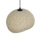GLOBOSTAR® STONE 204-0123 Μοντέρνο Κρεμαστό Φωτιστικό Οροφής με Ντουί 1 x E27 AC 220-240V IP20 - Γκρι Μπέζ - Μ35 x Π31 x Υ26cm GLOBOSTAR® STONE 204-0123 Μοντέρνο Κρεμαστό Φωτιστικό Οροφής με Ντουί 1 x E27 AC 220-240V IP20 - Γκρι Μπέζ - Μ35 x Π31 x Υ26cm