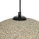GLOBOSTAR® STONE 204-0123 Μοντέρνο Κρεμαστό Φωτιστικό Οροφής με Ντουί 1 x E27 AC 220-240V IP20 - Γκρι Μπέζ - Μ35 x Π31 x Υ26cm GLOBOSTAR® STONE 204-0123 Μοντέρνο Κρεμαστό Φωτιστικό Οροφής με Ντουί 1 x E27 AC 220-240V IP20 - Γκρι Μπέζ - Μ35 x Π31 x Υ26cm