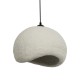 GLOBOSTAR® STONE 204-0124 Μοντέρνο Κρεμαστό Φωτιστικό Οροφής με Ντουί 1 x E27 AC 220-240V IP20 - Γκρι - Μ35 x Π31 x Υ26cm
