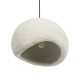 GLOBOSTAR® STONE 204-0124 Μοντέρνο Κρεμαστό Φωτιστικό Οροφής με Ντουί 1 x E27 AC 220-240V IP20 - Γκρι - Μ35 x Π31 x Υ26cm