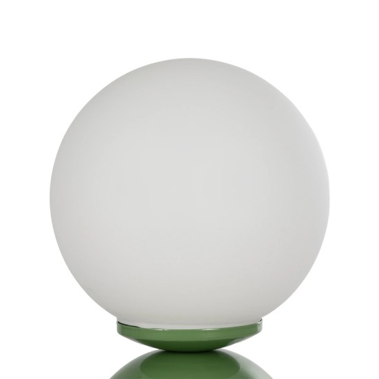 GLOBOSTAR® MAGIC 204-0130 Μοντέρνο Επιτραπέζιο Φωτιστικό Πορτατίφ με Ντουί 1 x E14 AC 220-240V IP20 - Πράσινο & Λευκό - Μ15 x Π15 x Υ28cm GLOBOSTAR® MAGIC 204-0130 Μοντέρνο Επιτραπέζιο Φωτιστικό Πορτατίφ με Ντουί 1 x E14 AC 220-240V IP20 - Πράσινο & Λευκό - Μ15 x Π15 x Υ28cm